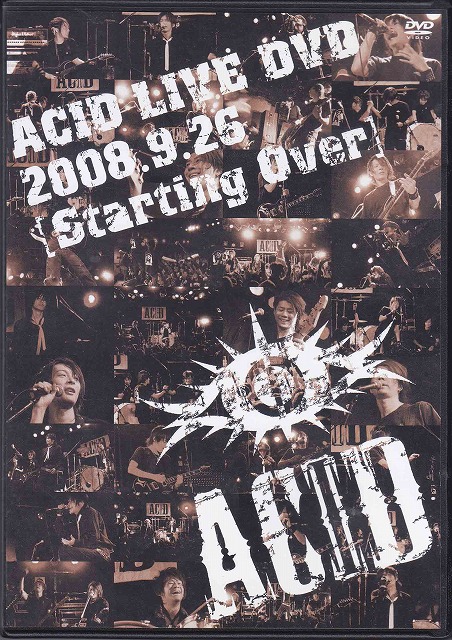 ACID ( アシッド )  の DVD Starting Over