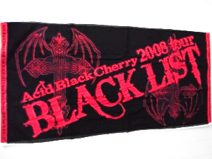 Acid Black Cherry ( アシッドブラックチェリー )  の グッズ バスタオル1（TOUR2008）