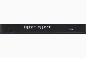 After effect ( アフターエフェクト )  の ビデオ After effect