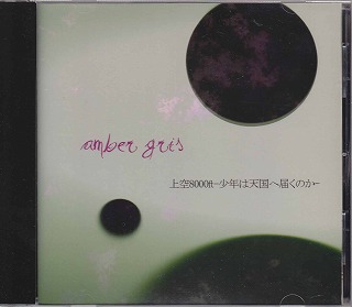 amber gris ( アンバーグリス )  の CD 上空8000ft-少年は天国へ届くのか- (全国流通盤）