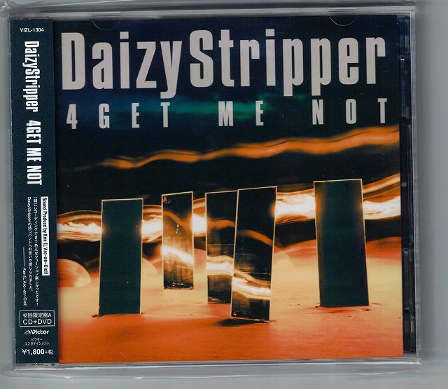 DaizyStripper ( デイジーストリッパー )  の CD 【初回限定盤A】4GET ME NOT
