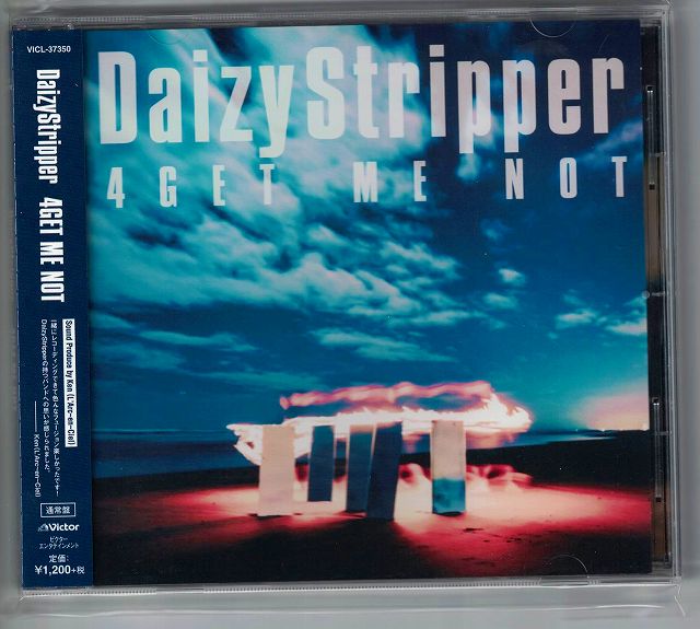 DaizyStripper ( デイジーストリッパー )  の CD 【通常盤】4GET ME NOT
