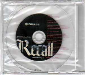 DELUHI ( デルヒ )  の CD Recall（2009Re-Recording Ver.)
