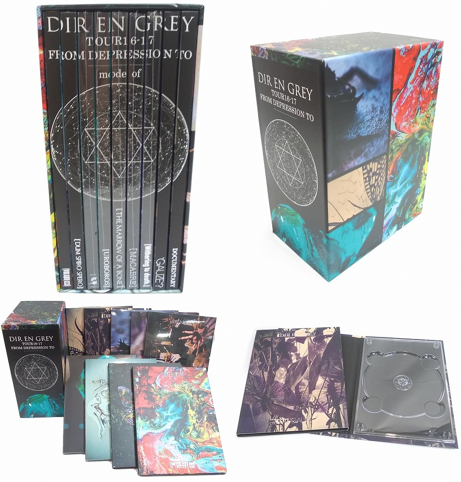 DIR EN GREY ( ディルアングレイ )  の DVD 【SALE対象外】【Blu-ray】TOUR16-17 FROM DEPRESSION TO ________”コンプリートBOXセット