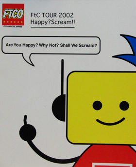 FANATIC◇CRISIS ( ファナティッククライシス )  の パンフ FtC TOUR 2002 Happy?Scream!!
