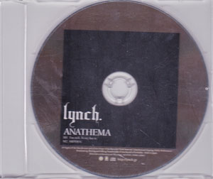lynch． ( リンチ )  の CD ANATHEMA