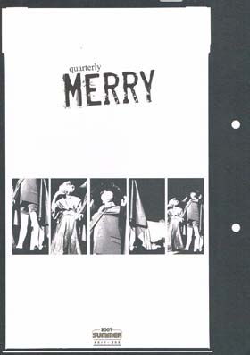 MERRY ( メリー )  の 会報 季刊メリー 2007夏の巻