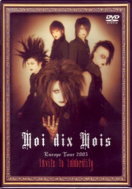 Moi dix Mois ( モワディスモワ )  の DVD 【通常盤】Europe Tour 2005 Invite to Immorality