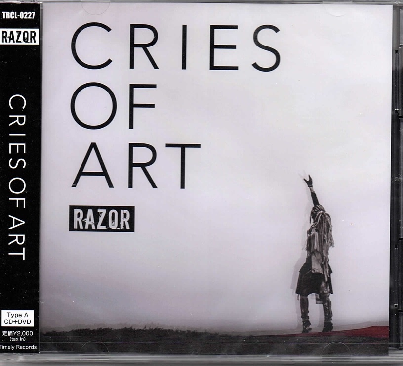 RAZOR ( レザー )  の CD 【Type A】CRIES OF ART