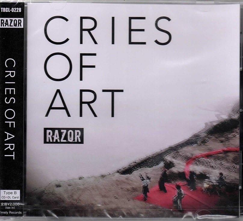 RAZOR ( レザー )  の CD 【Btype】CRIES OF ART