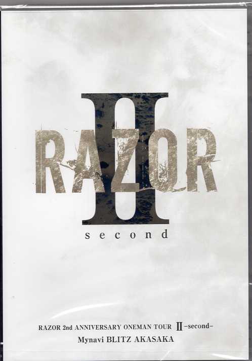 RAZOR ( レザー )  の DVD 【通常盤】RAZOR 2nd ANNIVERSARY ONEMAN TOUR Ⅱ-second-＠マイナビBLITS 赤坂
