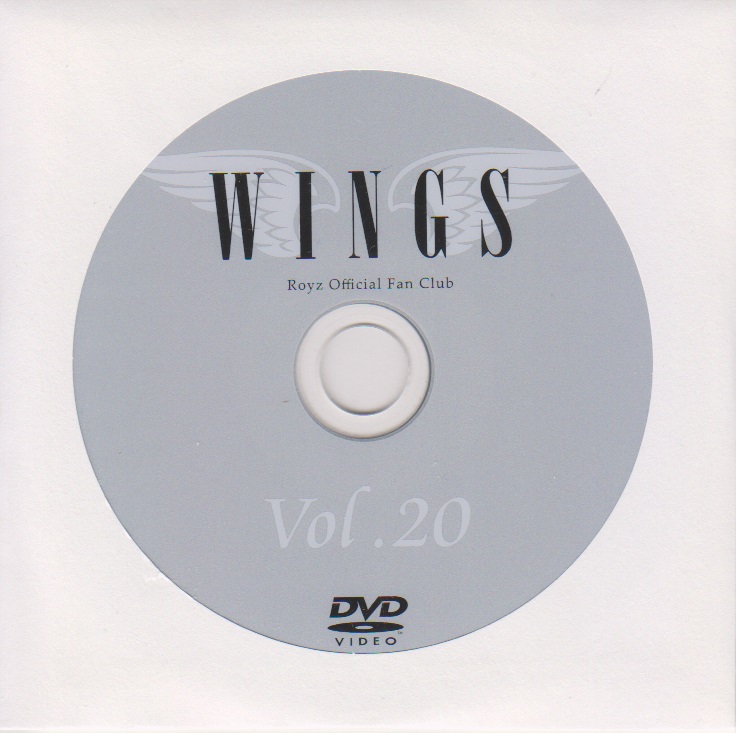 Royz の DVD WINGS Vol.20