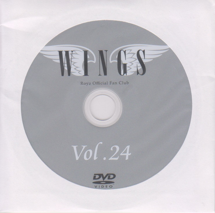 Royz の DVD WINGS Vol.24