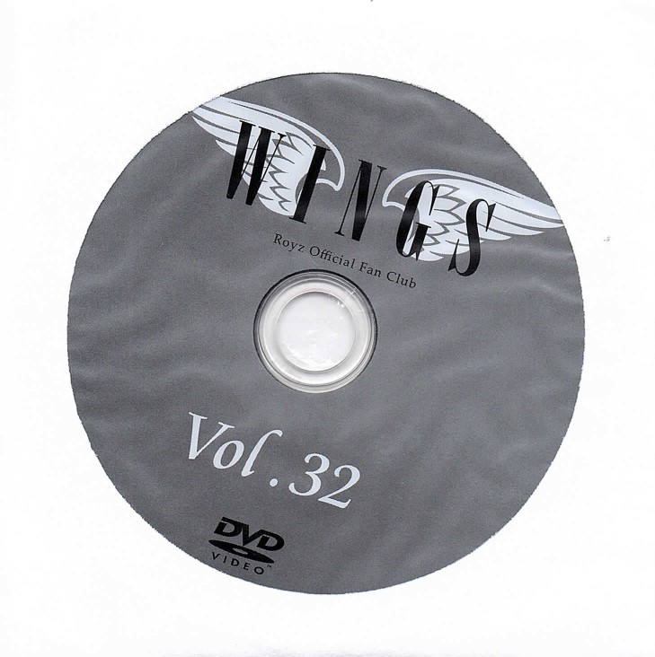 Royz の DVD WINGS Vol.32