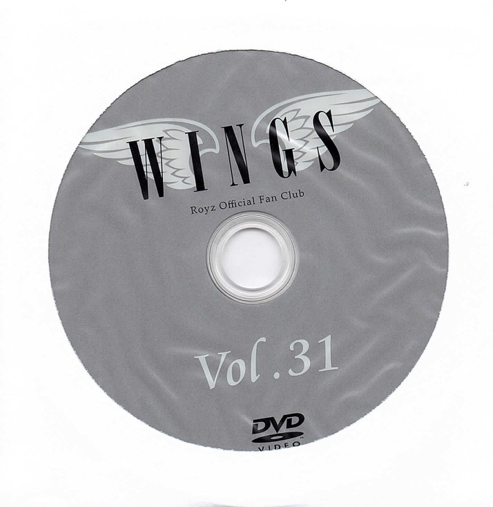 Royz の DVD WINGS Vol.31