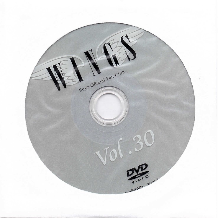 Royz の DVD WINGS Vol.30