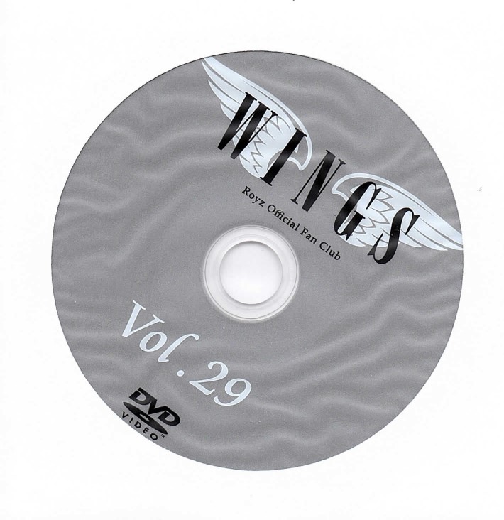 Royz の DVD WINGS Vol.29