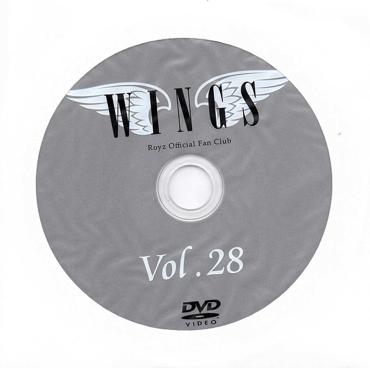 Royz の DVD WINGS Vol.28