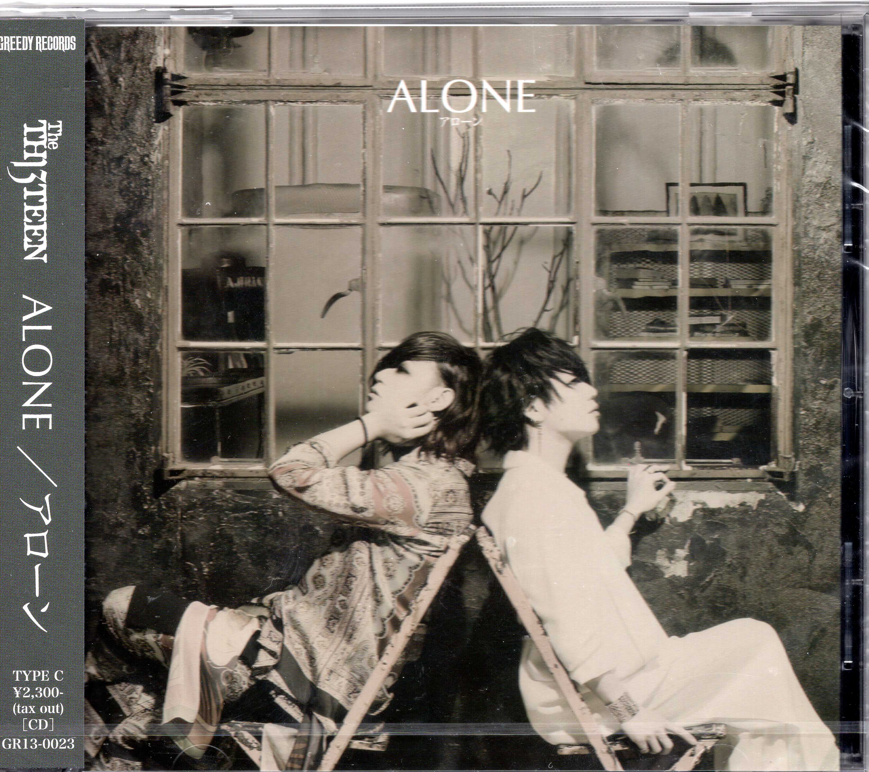 The THIRTEEN ( サーティーン )  の CD 【Ctype】ALONE/アローン