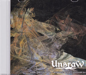 UnsraW ( アンスロー )  の CD Karma Unplugged ver./WITHERING BLOOD Unplugged ver.