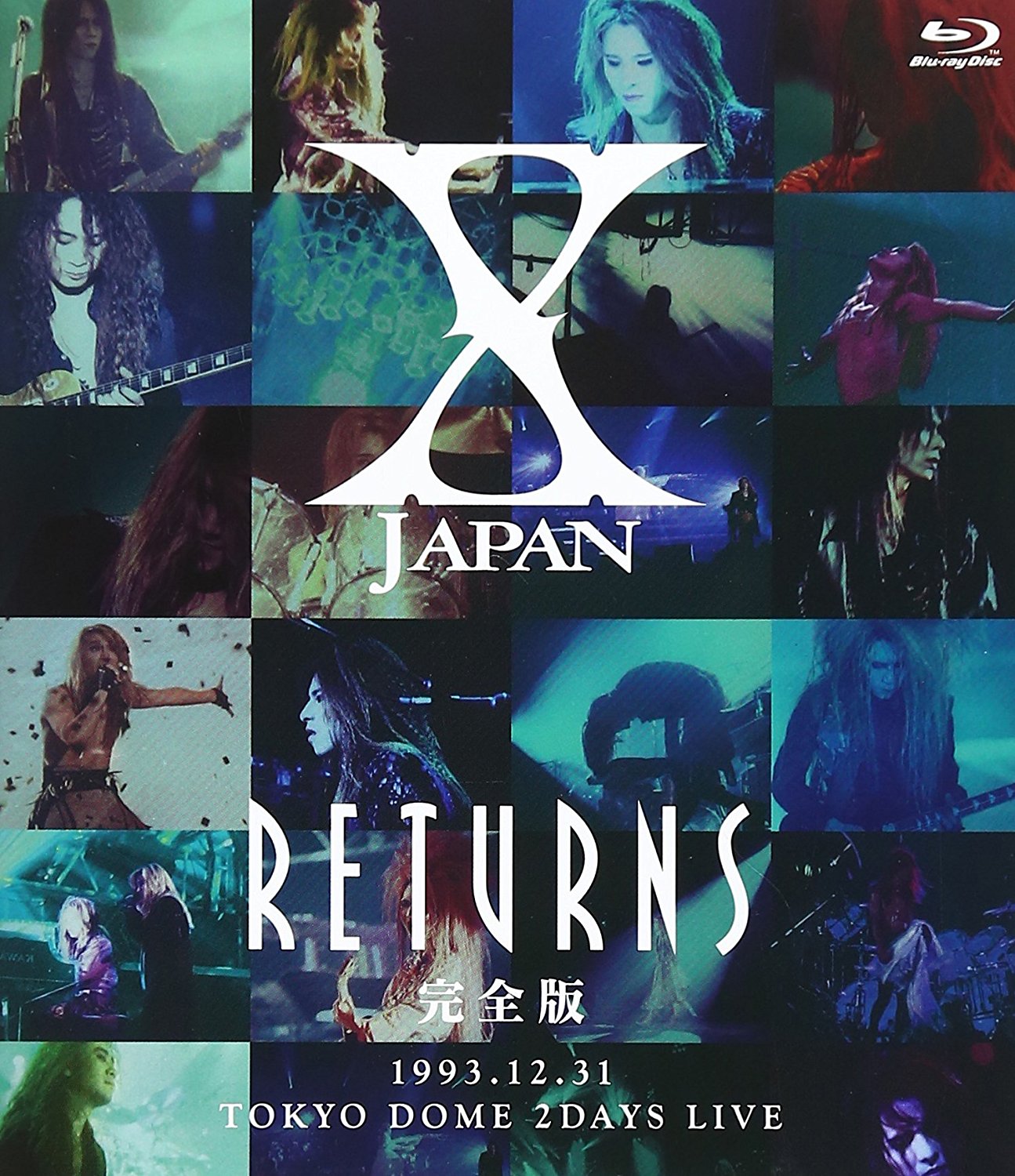X JAPAN ( エックスジャパン )  の DVD X JAPAN RETURNS 完全版 1993.12.31【Blu-ray】