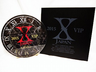 X JAPAN ( エックスジャパン )  の グッズ グラスクロック（壁掛け）
