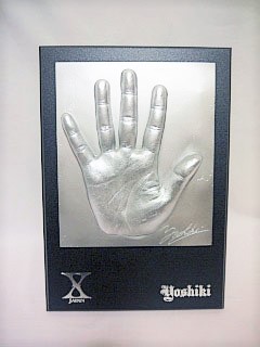 X JAPAN ( エックスジャパン )  の グッズ YOSHIKIレプリカ手形