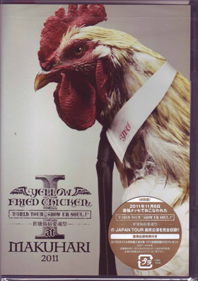 YELLOW FRIED CHICKENz ( イエローフライドチキンズ )  の DVD WORLD TOUR *SHOW UR SOUL.I* 世壊傷結愛魂祭 at MAKUHARI 2011