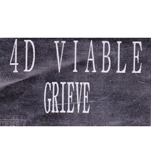 4D VIABLE ( フォーディーバイアブル )  の テープ GRIEVE