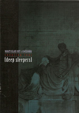 ナインゴーツブラックアウトクックロビン の パンフ coupling tour 「deep sleepers」 
