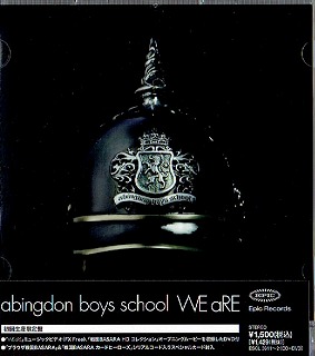 abingdon boys school ( アビングドンボーイズスクール )  の CD WE aRE 初回限定盤