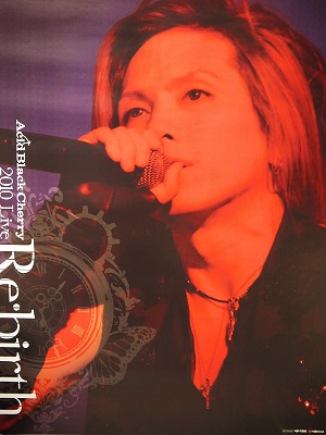 ピュアサウンド Acid Black Cherry アシッドブラックチェリー 10live Re Birth ポスター