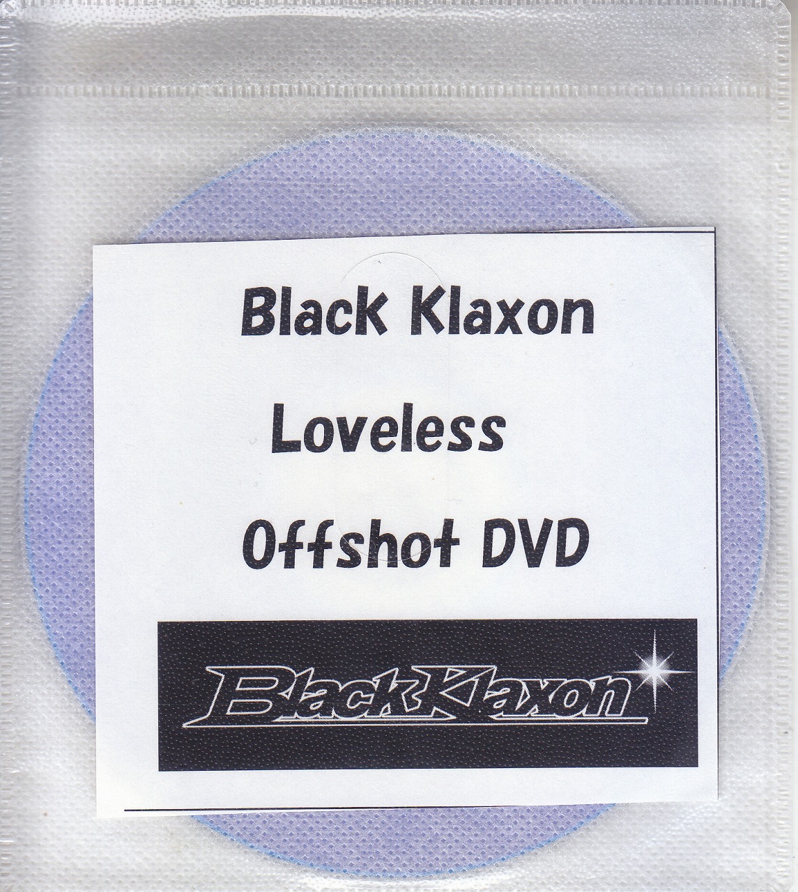 ブラッククラクション の DVD Loveless Offshot DVD