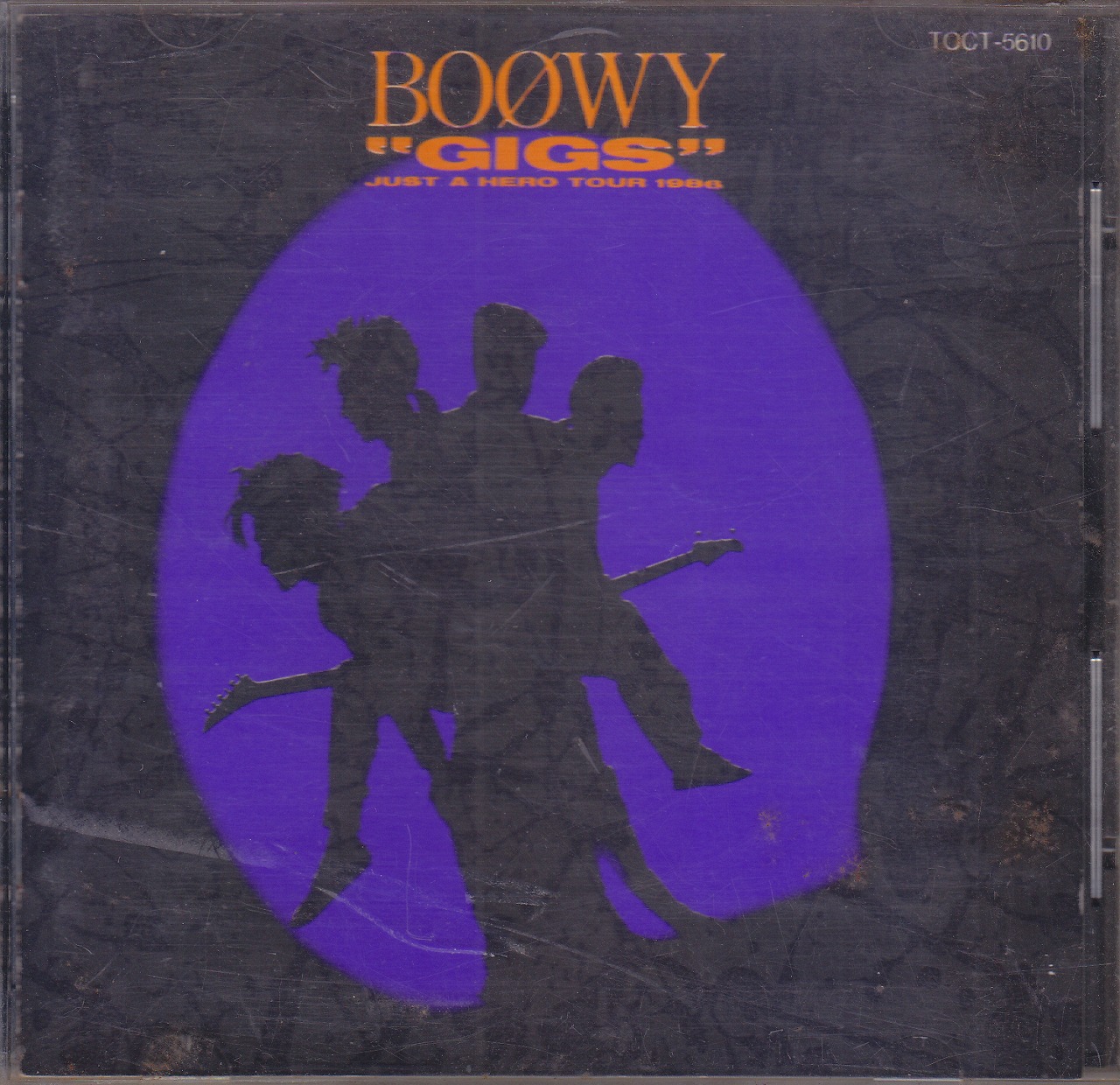 BOØWY ( ボウイ )  の CD GIGS JUST A HERO TOUR 1986