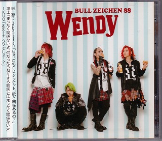 BULL ZEICHEN 88 ( ブルゼッケンハチハチ )  の CD WENDY【DVD】