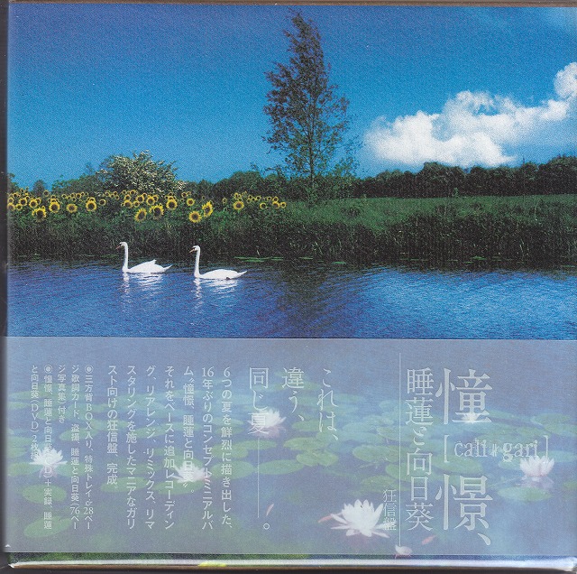 カリガリ の CD 『憧憬、睡蓮と向日葵』 狂信盤