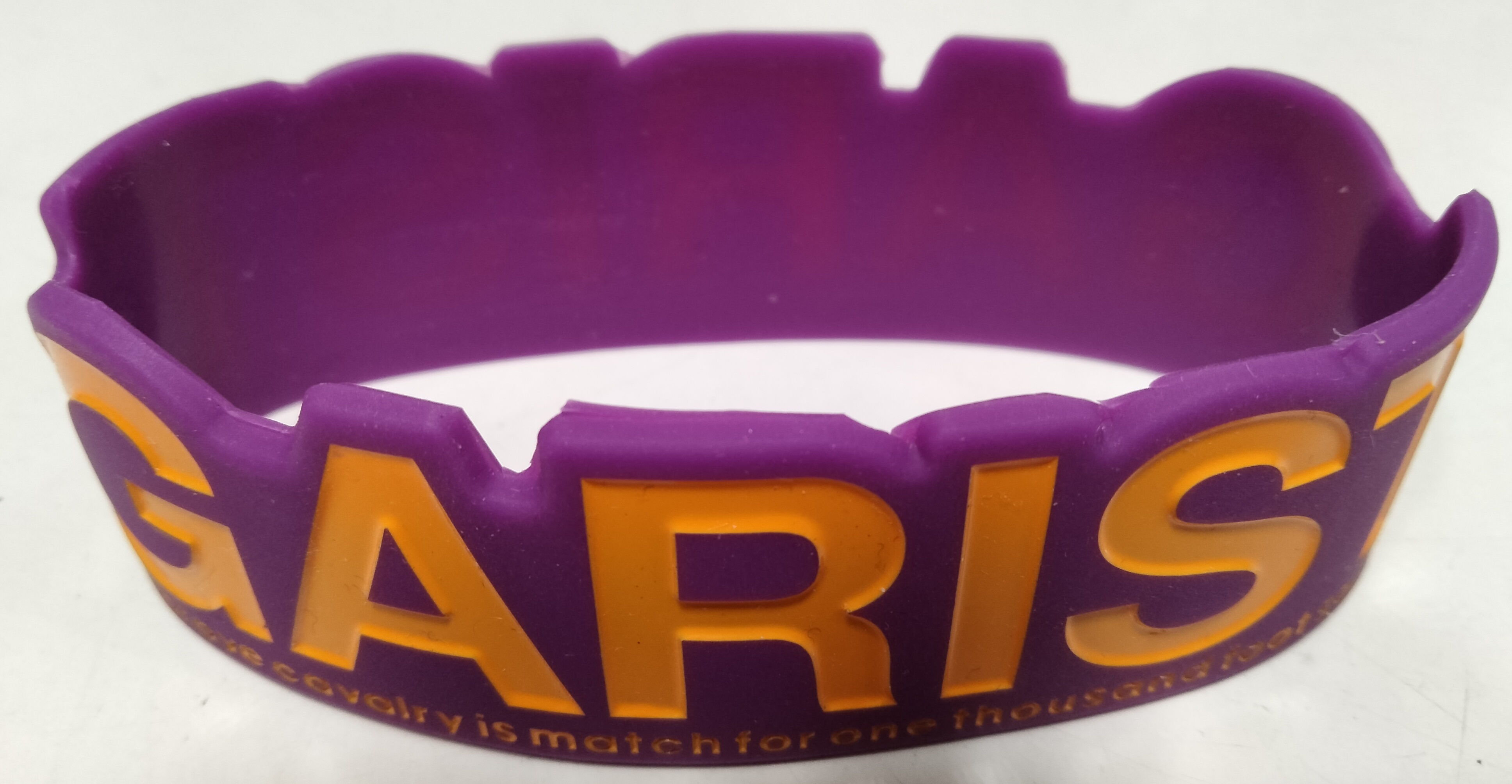 cali≠gari の グッズ ラバーバンド(GARIST 紫×橙)