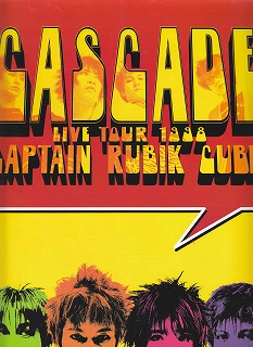 CASCADE ( カスケード )  の パンフ LIVE TOUR 1998 CAPTAIN RUBIK CUBE