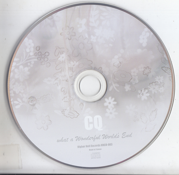 CQ ( シーキュー )  の CD 【LP付属盤】what a Wonderful World’s End (LP)