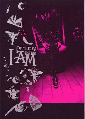 DAMIJAW ( ダーミージョウ )  の パンフ 2010 tour I AM