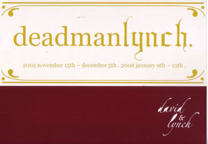 deadman×lynch． ( デッドマンリンチ )  の 書籍 devid & lynch.