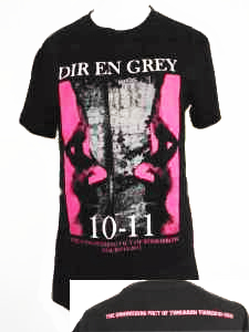 DIR EN GREY ( ディルアングレイ )  の グッズ Tシャツ（2010-2011）