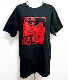 DIR EN GREY ( ディルアングレイ )  の グッズ Tシャツ(黒/JAPANESE ZOMBIE HEROES)