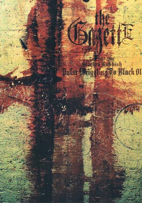 the GazettE の パンフ STACKED RUBBISH Pulse Wriggling To Black 01