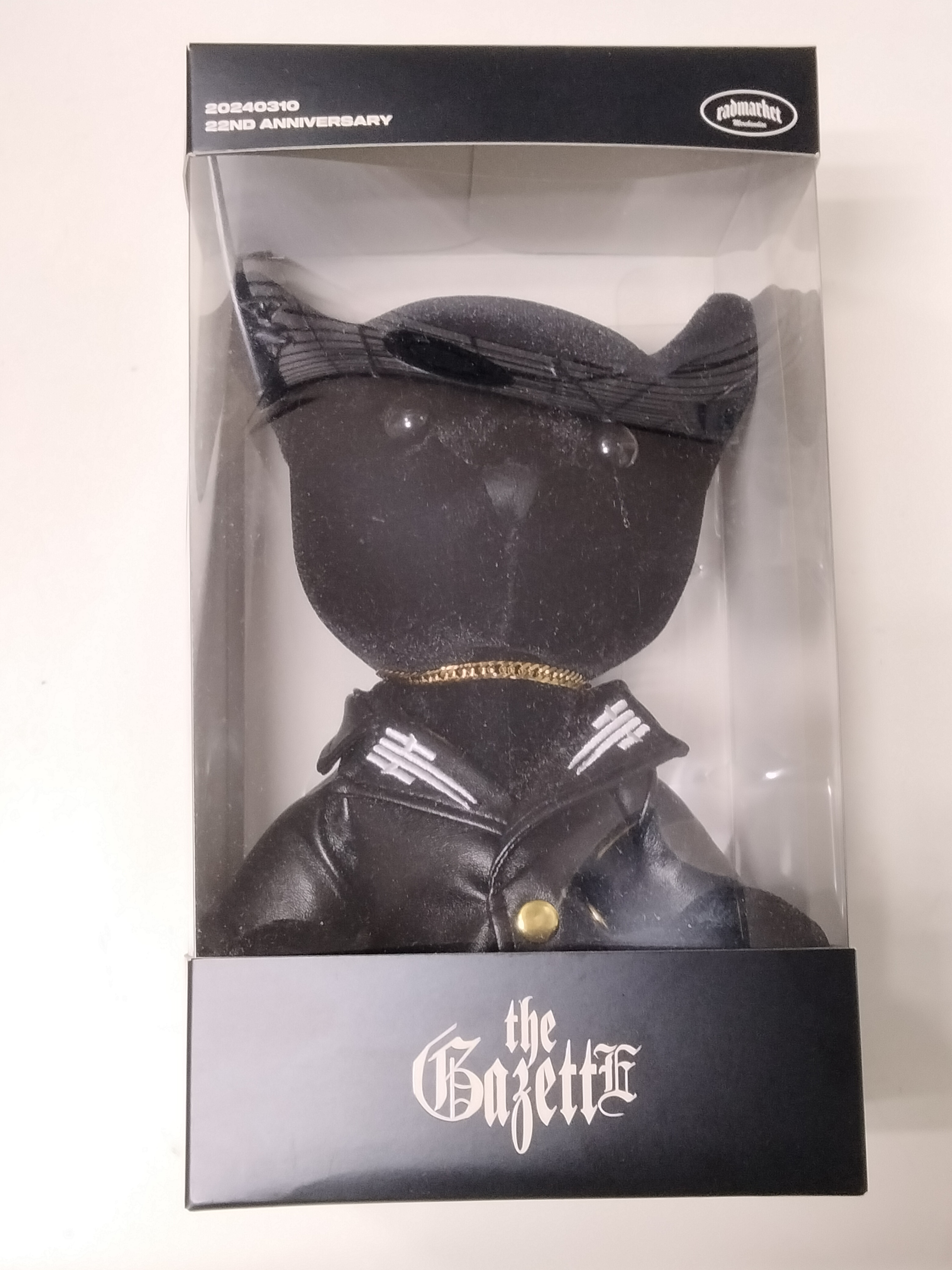 the GazettE の グッズ ベア（RUKI/22ND ANNIVERSARY）