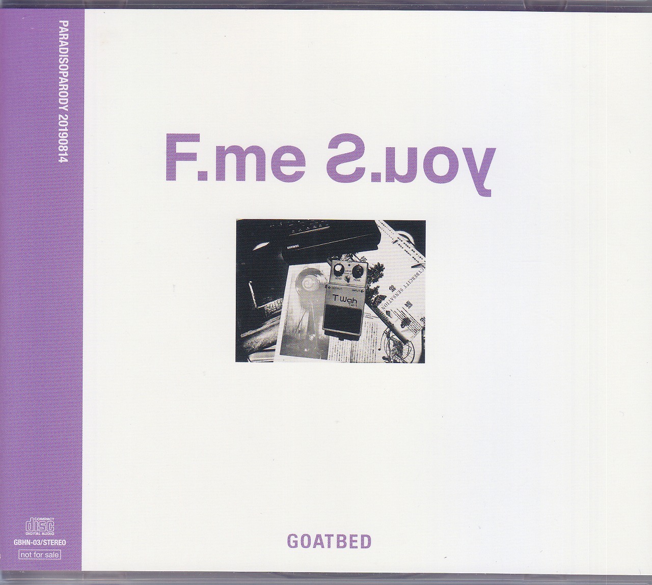 GOATBED ( ゴートベッド )  の CD F.me S.you
