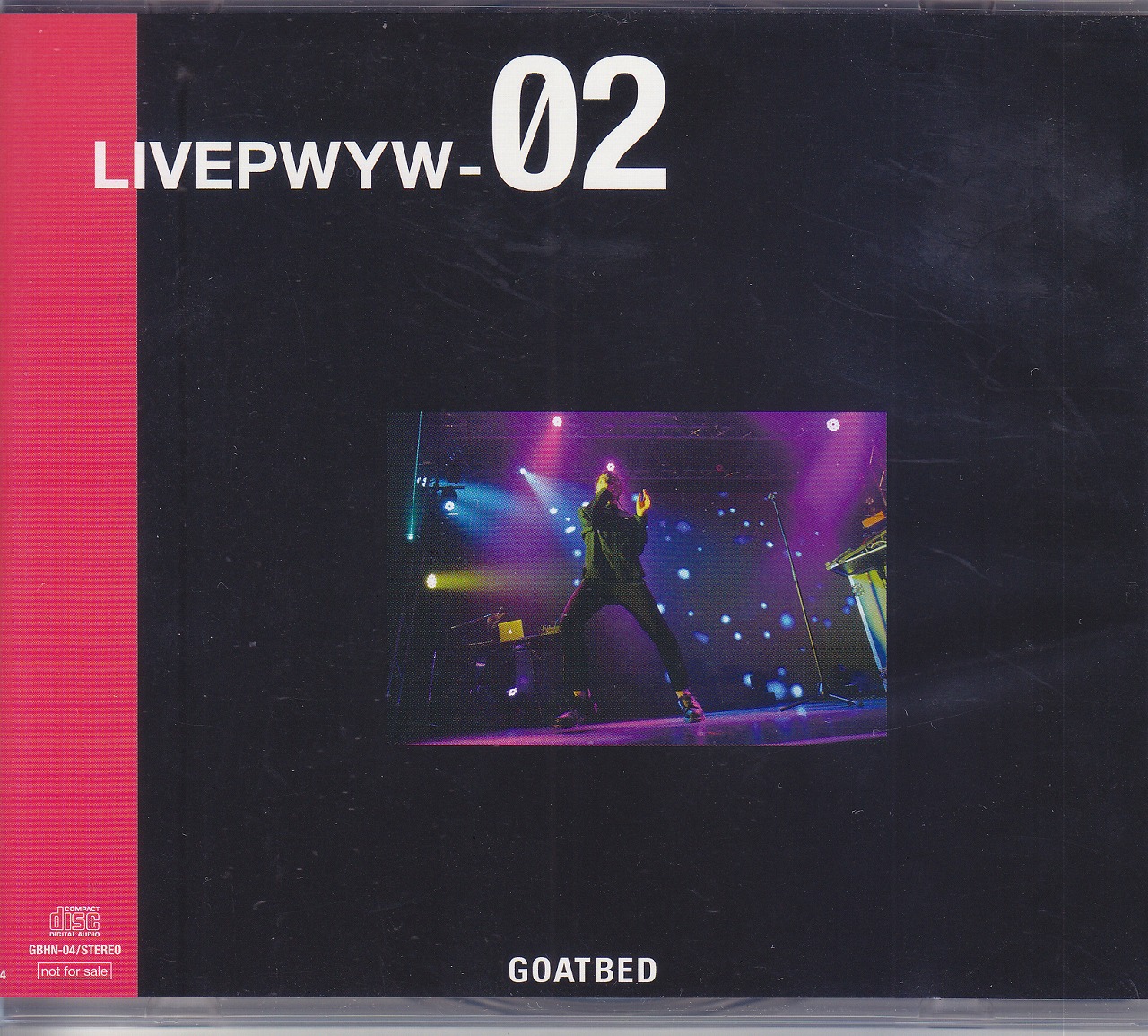 GOATBED ( ゴートベッド )  の CD LIVEPWYW-02