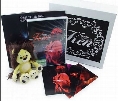 Ken ( ケン )  の DVD Ken Tour 2009 ‘LIVE IN PHYSICAL’ 完全生産限定盤