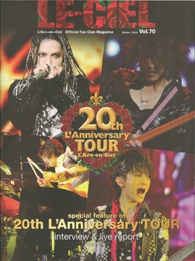 L'Arc～en～Ciel の 会報 LE-CIEL Vol.70