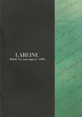 LAREINE ( ラレーヌ )  の パンフ TOUR Le vent express 1999